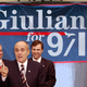Giuliani at a campaign stop near Washington.